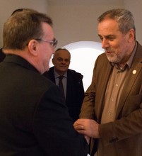 Susret kardinala Bozanića i gradonačelnika Bandića